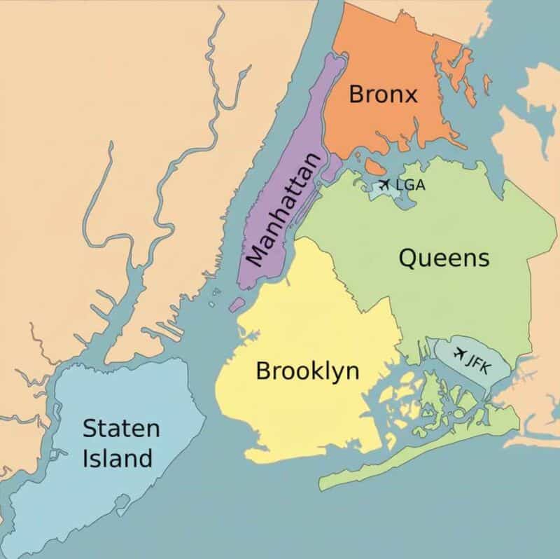 Les arrondissements de New York : tout ce que vous devez savoir sur les ...